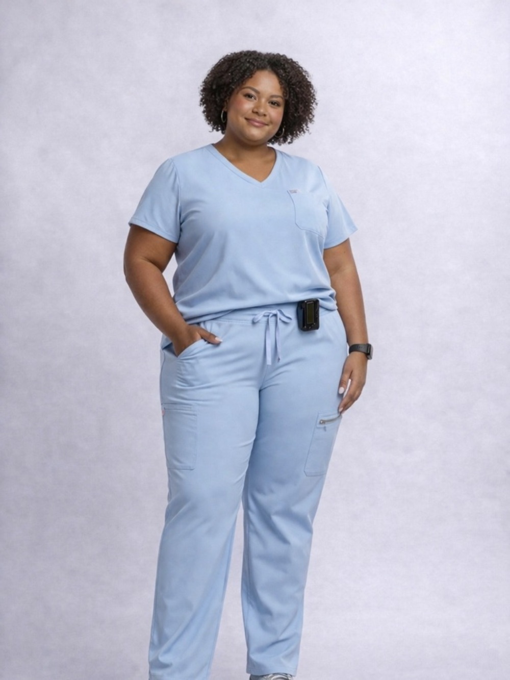 figs SET technical collection scrub 2Pieces Blue Size 6XL Jogger/shirt